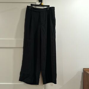 Madewell The Harlow Softdrape Ankle Wide Leg Pants